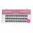 Many Beauty - Many Lashes - Supersoft Silk Eyelashes Individuals - Jedwabne rzęsy w kępkach - 40D - 0,07mm - 40D C - 11mm