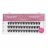 Many Beauty - Many Lashes - Supersoft Silk Eyelashes Individuals - Jedwabne rzęsy w kępkach - 40D - 0,07mm - 40D C - 12mm