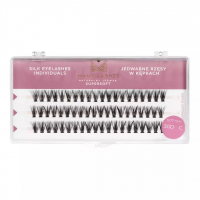Many Beauty - Many Lashes - Supersoft Silk Eyelashes Individuals - Jedwabne rzęsy w kępkach - 30D - 0,07mm - 30D C - 10mm - 30D C - 10mm