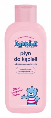 Bambino - Płyn do kąpieli dla dzieci od pierwszego dnia życia - 400 ml
