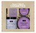 LaQ - Forget-me-not - Gift set for women - Face butter 50 ml + Body butter 200 ml + Face wash mousse 100 ml + Natural body wash and depilation mousse 100 g
