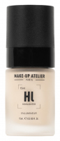 Make-up Atelier Paris - Highlighter - Fluid perłowy rozświetlający - 15 ml - FLV1 - FLV1