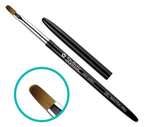 Stylistic - Gel Master Pro - Pędzel do aplikacji żelu
