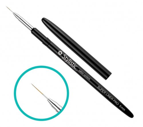 Stylistic - Super Liner Pro - Pędzel do zdobień - 5 mm