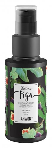ANWEN - HAIR ENDS - SILICONE SERUM - Green Fig - Silicone serum for protecting hair ends - 50 ml