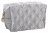 Inter-Vion - Silver, quilted cosmetic pencil case - Gold&Black&Silver - 418 033