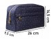 KillyS - Women's Cosmetic Bag - Large - Golden Heart