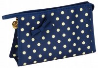 KillyS - Cosmetic bag with a bow - Small in dots