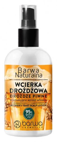 BARWA - Barwa Naturalna - Brewer's Yeast Scalp Lotion - Wcierka drożdżowa stymulująca porost włosów - 100 ml