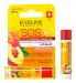 Eveline Cosmetics - SOS ARGAN OIL - NOURISHING AND REGENERATING LIP BALM - SPF15 - Peach Sorbet