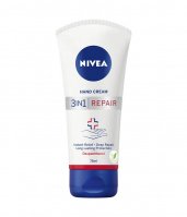 Nivea - Repair - 3in1 Hand Cream - Regenerujący krem do rąk - 75 ml 