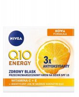 Nivea - Q10 Energy - Anti-Wrinkle Healthy Glow Day Care SPF15 - Przeciwzmarszczkowy krem do twarzy na dzień - 50 ml