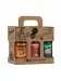 LaQ - SHOTS! - Clean Pack Six Pack - Set of 6 mini shower gels - 1 x Różowy w Ch! 100 ml + 1 x Szwagier 100 ml + 1 x Passat Sąsiada 100 ml + 1 x Gwiezdny Pył 100 ml + 1 x Czym Chata Bogata 100 ml + 1 x Krwawa Mary 100 ml 