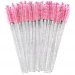 Clavier - Crystal Brushes for Eyelashes - Glitter light pink - 50 pieces