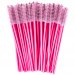 Clavier - Eyelash Brushes - Dark pink - 50 pieces