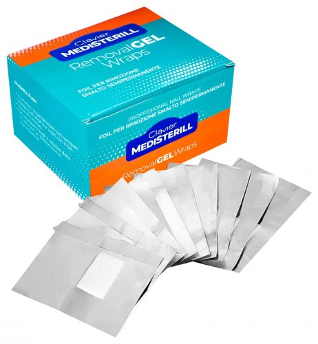 Clavier - MEDISTERILL - Removal Gel Wraps - 80 pcs.