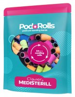 Clavier - MEDISTERILL - PodoRolls - Pedicure Sanding Bands - 50 pieces
