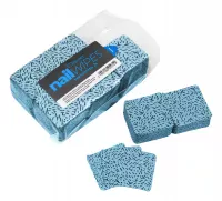 Clavier - Nail Wipes - Perforated Dust-free Cotton Pads - 600 pieces - Blue