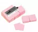 Clavier - Nail Wipes - Perforated - Perforowane waciki bezpyłowe - 600 sztuk - Różowe kwiatki