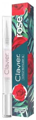 Clavier - Cuticle Revitalizer Oil - Regenerująca odżywka do skórek i paznokci - Róża - 5 ml