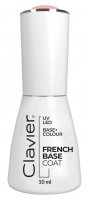Clavier - French Base Coat - Baza hybrydowa do manicure francuskiego - 10 ml