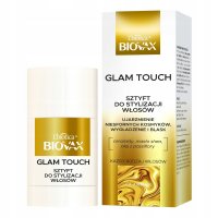 Biovax - Glamour Glam Touch - Transparent Hair Styling Stick - Wygładzający sztyft do stylizacji włosów - 25 g
