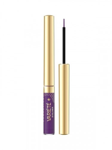 Eveline Cosmetics - Variete - Eyeliner - Kolorowy, woodoodporny eyeliner w płynie - 2,8 ml  - 05 ULTRAVIOLET 