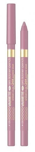 Eveline Cosmetics - VARIETE - Gel Lipliner Pencil - Żelowa konturówka do ust - Wodoodporna - 05 ANGEL NUDE
