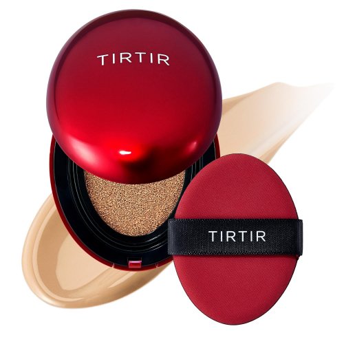 TIRTIR - MASK FIT RED CUSHION - Długotrwały podkład do twarzy w poduszce - SPF40 PA++ - 18 g  - 27N Camel 