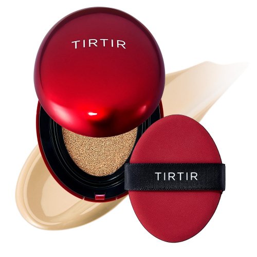 TIRTIR - MASK FIT RED CUSHION - Długotrwały podkład do twarzy w poduszce - SPF40 PA++ - 18 g  - 24W Soft Beige 
