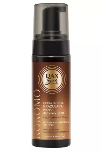 Dax Sun - KOKOMO - Extra Bronze Self-Tanning Foam for face and body - Dark complexion - 160 ml
