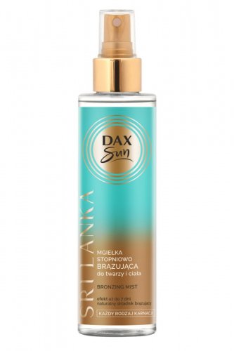 Dax Sun - SRI LANKA Bronzing Mist - Mgiełka stopniowo brązująca do twarzy i ciała - 200 ml