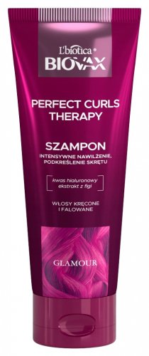 BIOVAX - GLAMOUR - Perfect Curl Therapy - Intensively Moisturizing Curl Enhancing Shampoo - 200 ml