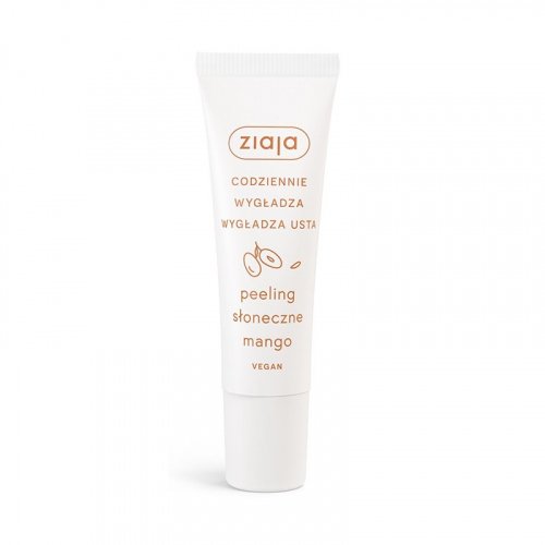 Ziaja - Wygładzający peeling do ust - Słoneczne Mango - 12 ml 