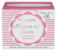 Nacomi - Argan Oil Cream - Krem do twarzy z olejem arganowym i witaminą C - 30+ - 50 ml