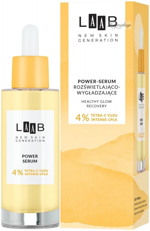 AA - LAAB - TETRA-C YUZU - Brightening and smoothing power - face serum - 30 ml AA - LAAB - TETRA-C YUZU - Brightening and smoothing power - face serum - 30 ml