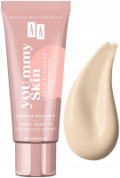 AA - YOU.mmy Skin - Peach Flawless Foundation - Light mineral foundation - 30 ml - 01 VANILLA - 01 VANILLA