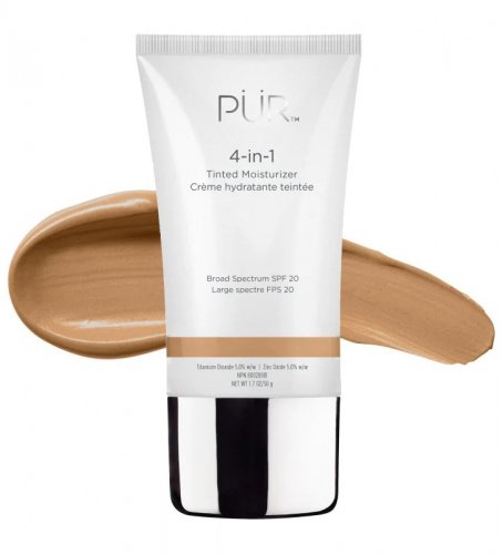 PÜR - 4-in1 Tinted Moisturizer Broad Spectrum - Nawilżający podkład mineralny do twarzy - SPF20 - 50 g - MG5 ALMOND