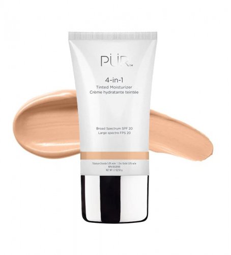 PÜR - 4-in1 Tinted Moisturizer Broad Spectrum - Nawilżający podkład mineralny do twarzy - SPF20 - 50 g - MP3 MEDIUM
