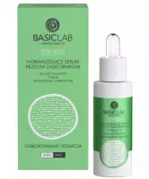 BASICLAB - ESTETICUS - Normalizing Anti-Comedone Serum - Normalizujące serum przeciw zaskórnikom 5% azeloglicyny, 1% BHA, adenozyna i sarkozyna - Odblokowanie i redukcja - Dzień/Noc - 30 ml