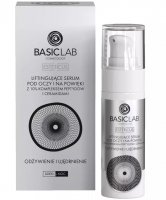 BASICLAB - ESTETICUS - Lifting Eye Serum - Liftingujące serum pod oczy i na powieki z 10% kompleksem peptydów i ceramidami - Odżywienie i ujędrnienie - Dzień/Noc - 30 ml