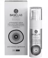BASICLAB - ESTETICUS - Lifting Eye Serum - Liftingujące serum pod oczy i na powieki z 10% kompleksem peptydów i ceramidami - Odżywienie i ujędrnienie - Dzień/Noc - 30 ml