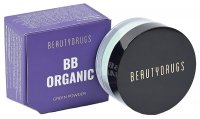 Beautydrugs - BB Organic Green Loose Powder - Sypki, zielony puder mineralny neutralizujący podrażnienia - 10 g