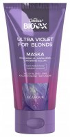 BIOVAX - GLAMOUR - Ultra Violet for Blondes - Intense Regenerating and Toning Mask - Regenerująco-nawilżająca, fioletowa maska do włosów blond i siwych - 150 ml