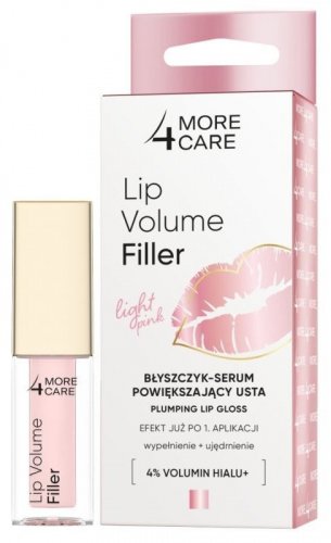 More4Care - Lip Volume Filler - Plumping Lip Gloss - 4.8 g