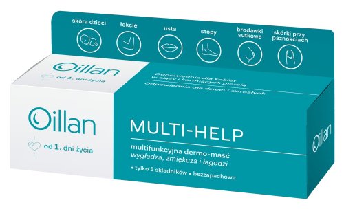 Oillan - Multi-Help Maść - Multifunkcyjna dermo maść - 12 g