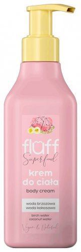 FLUFF - SUPERFOOD - Body Cream - Intensely moisturizing body cream - Watermelon with banana - 200 ml
