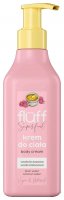 FLUFF - Superfood - Body Cream - Intensively moisturizing body cream - Cream brulee with raspberries - 200 ml
