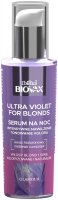 BIOVAX - GLAMOUR - Ultra Violet Serum - Ultra nawilżające serum tonujące na noc do włosów blond i siwych - 100 ml