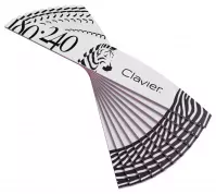 Clavier - Set of 10 nail files - 180/240